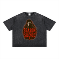 Mineral Wash Boxy Cotton T-Shirt