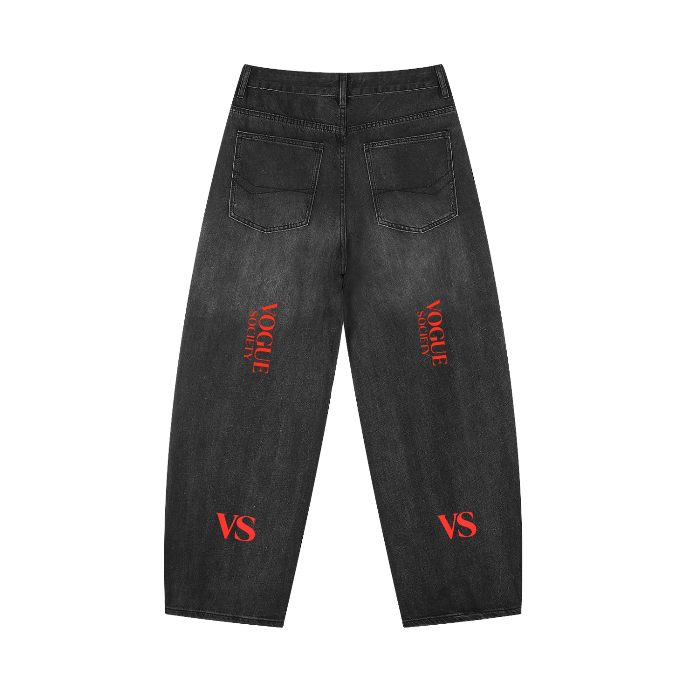 Men's Sunfade Vintage Wash Barrel Leg Jeans