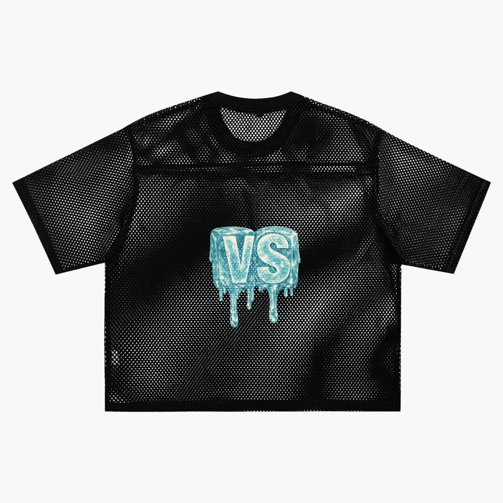 See-through Boxy Net T-Shirt