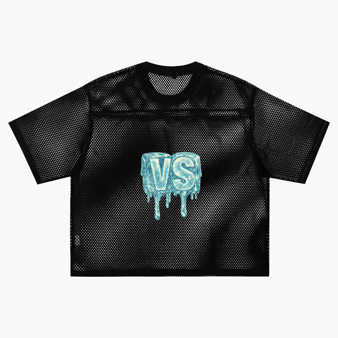 See-through Boxy Net T-Shirt