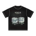 Unisex Sunfade Waffle Boxy T-Shirt