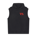 Snow Washed Sleeveless Hoodie