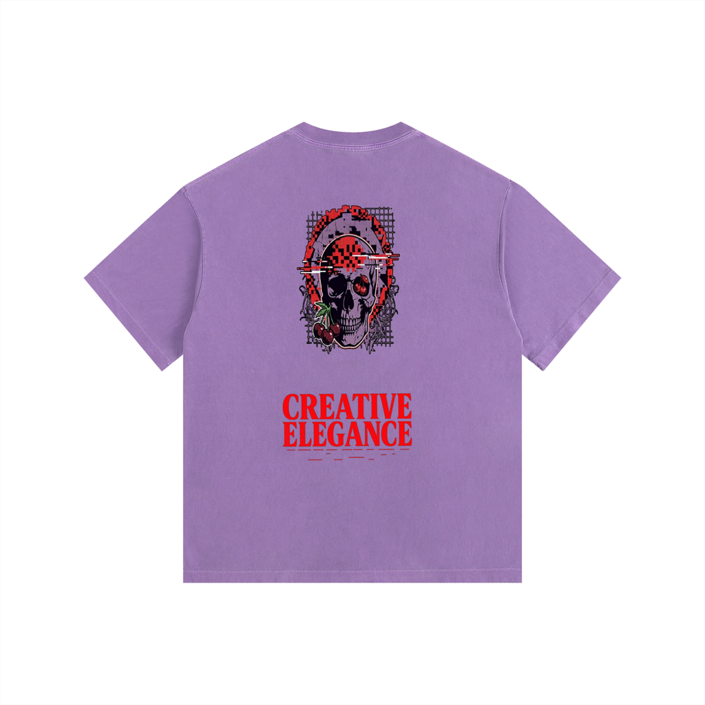 Vintage Washed Oversized Cotton T-Shirt