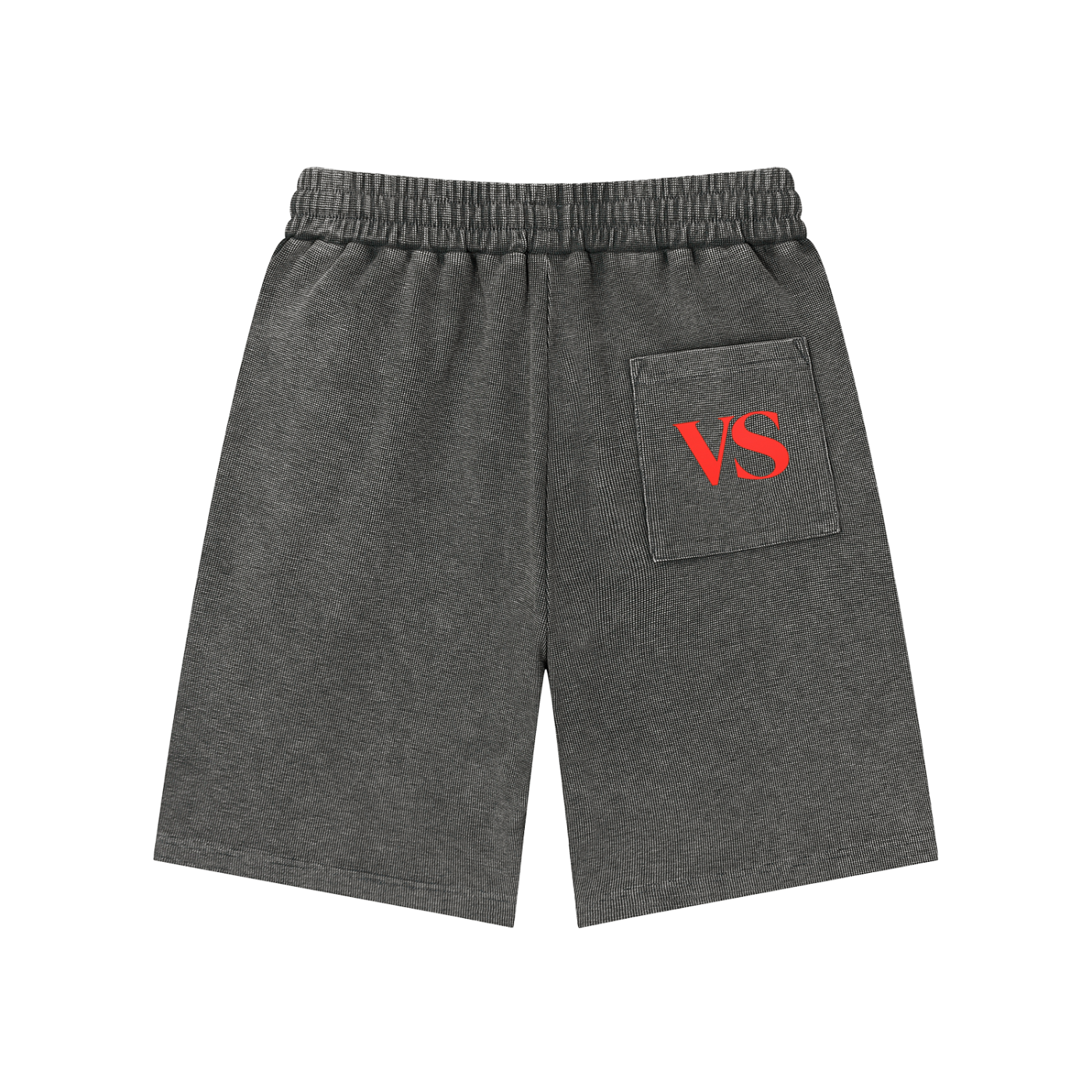 Mineral Wash Waffle Knit Shorts