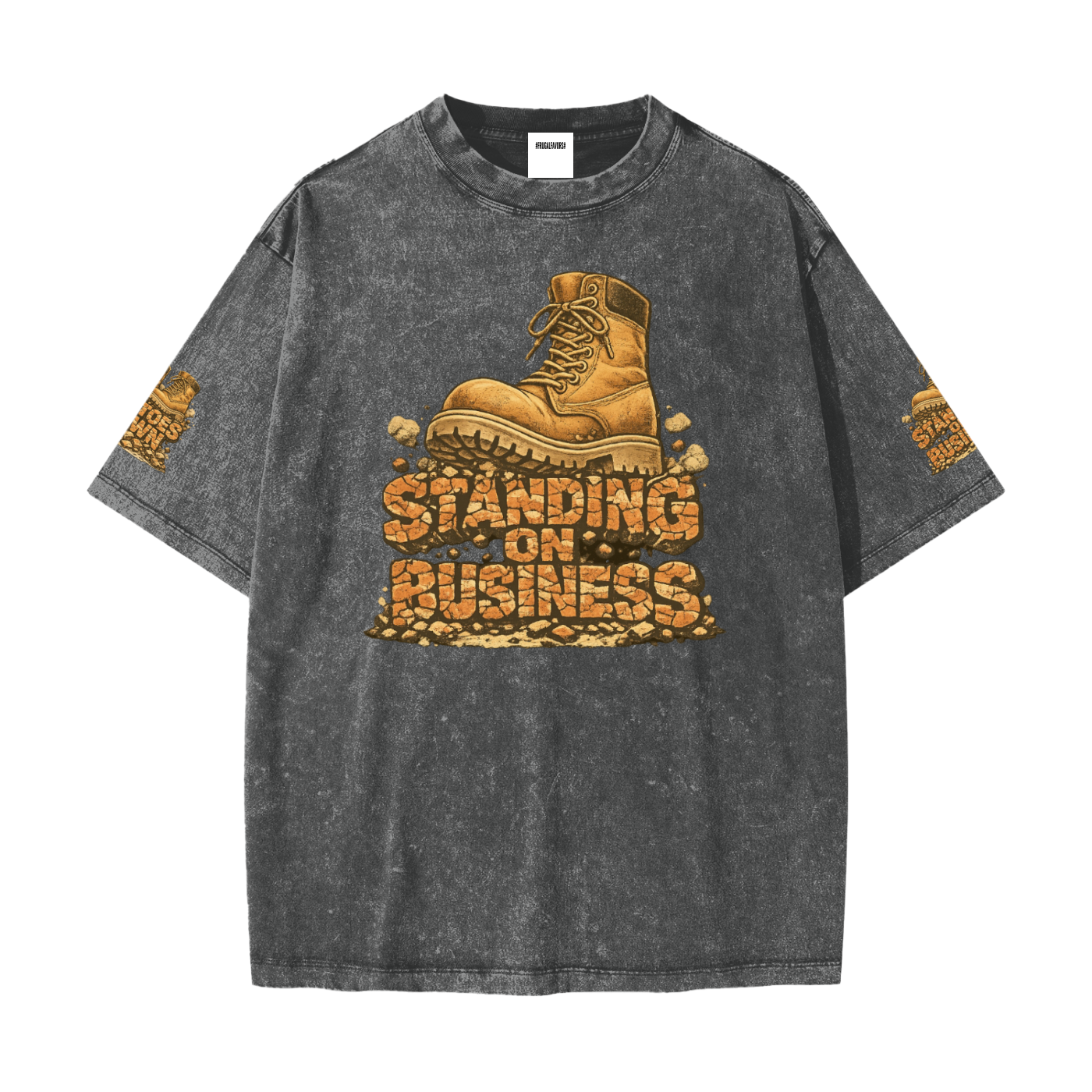 Heavyweight Snow Washed T-Shirt