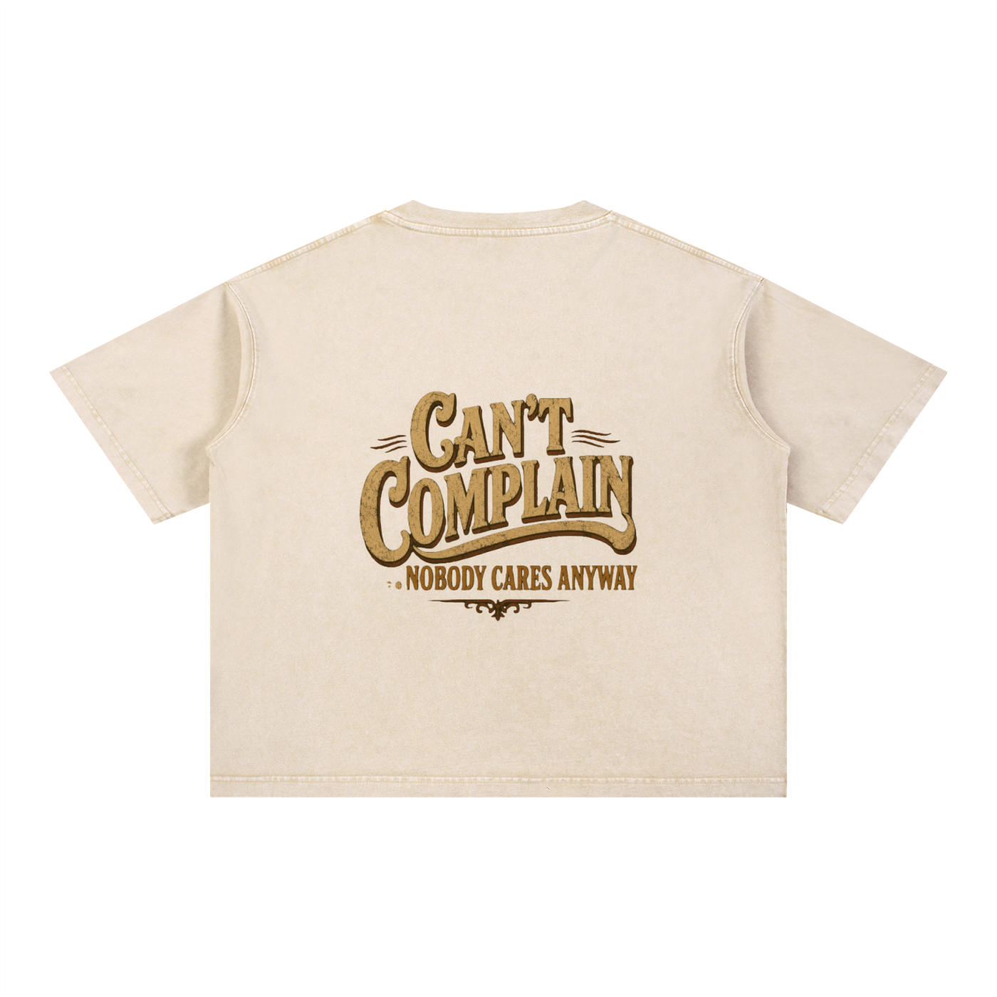 Mineral Wash Boxy Cotton T-Shirt