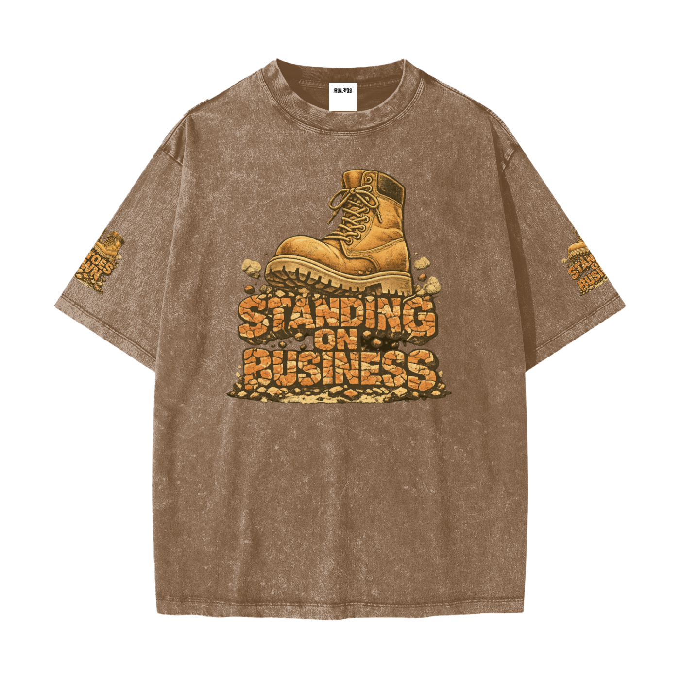 Heavyweight Snow Washed T-Shirt