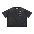 Mineral Wash Boxy Cotton T-Shirt