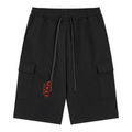 Unisex Drawstring Cargo Shorts