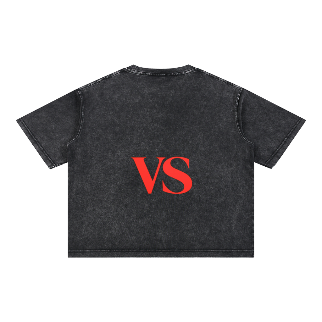 Mineral Wash Boxy Cotton T-Shirt