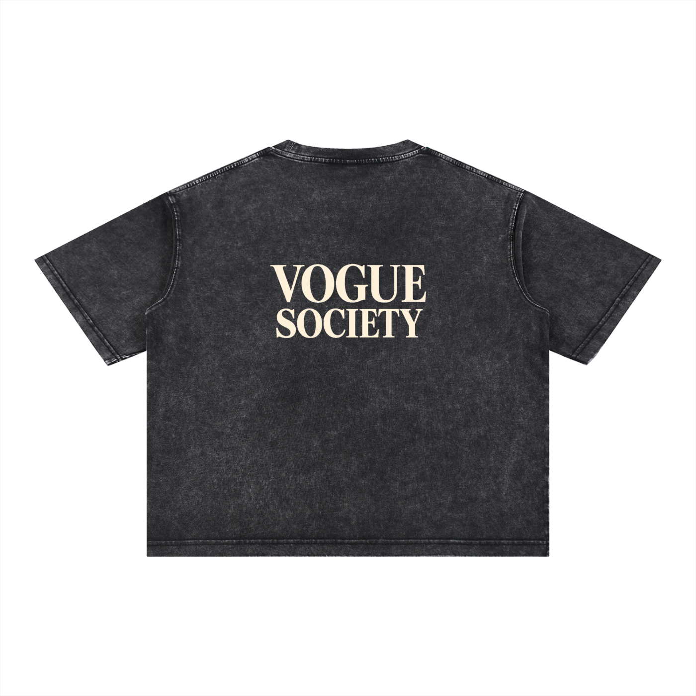 Mineral Wash Boxy Cotton T-Shirt