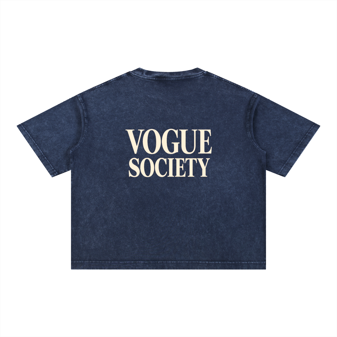 Mineral Wash Boxy Cotton T-Shirt