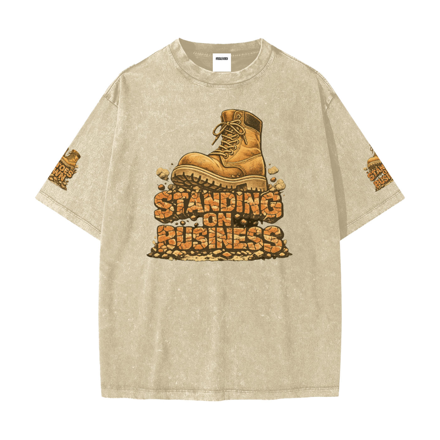 Heavyweight Snow Washed T-Shirt