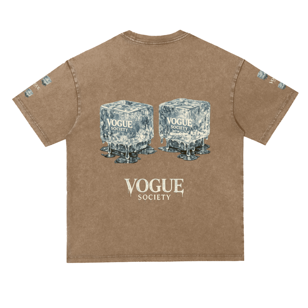 Snow Washed Heavyweight Oversize T-Shirt