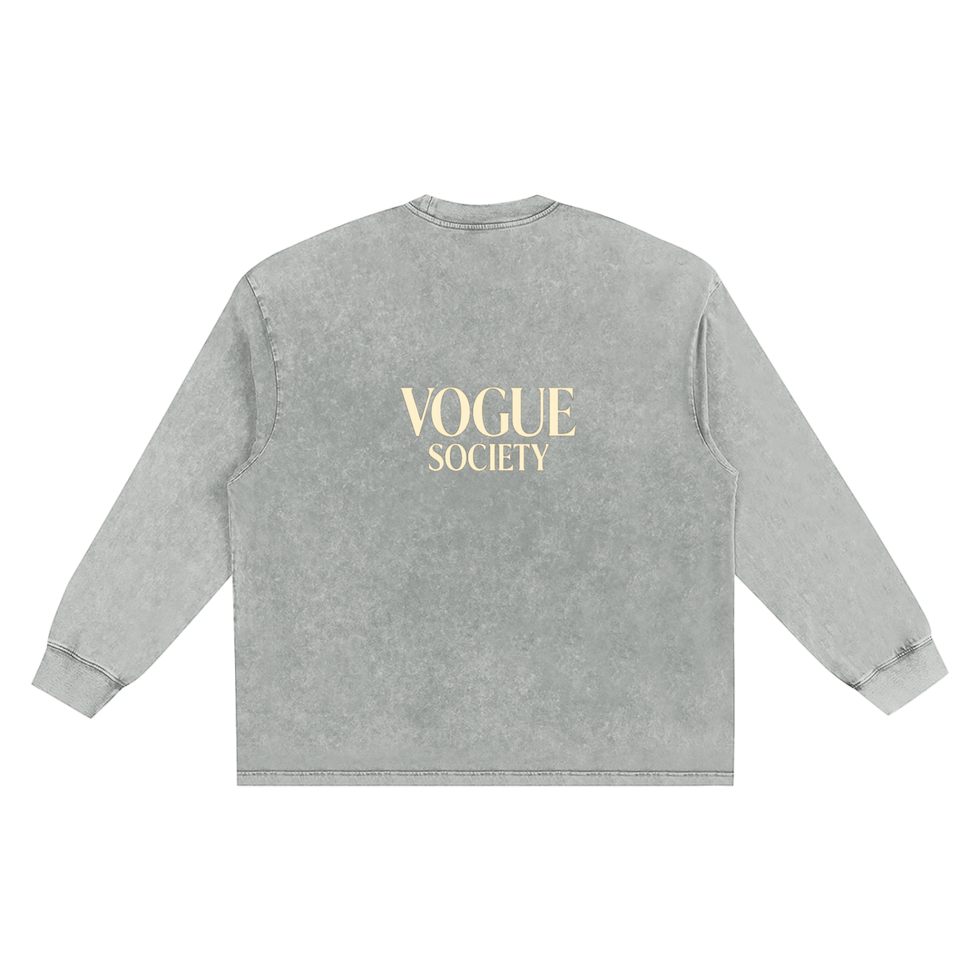 Snow Washed Frayed Edge T-Shirt
