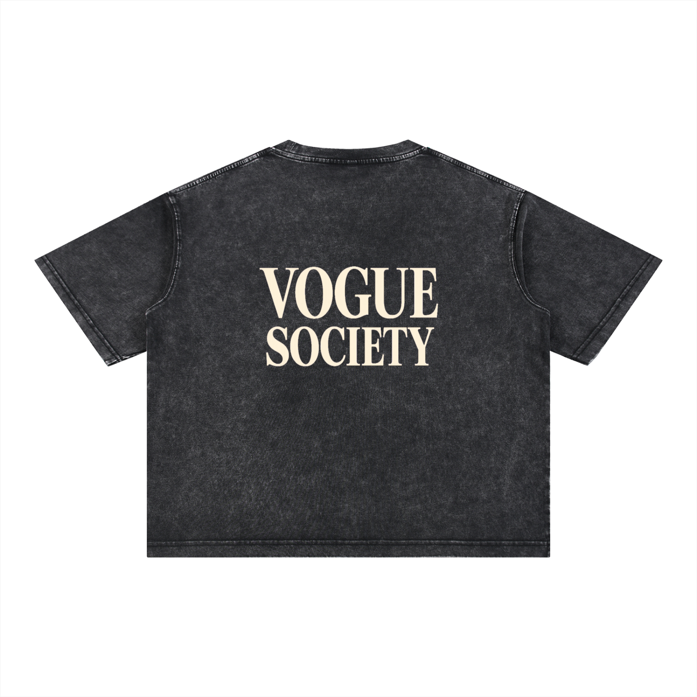 Mineral Wash Boxy Cotton T-Shirt