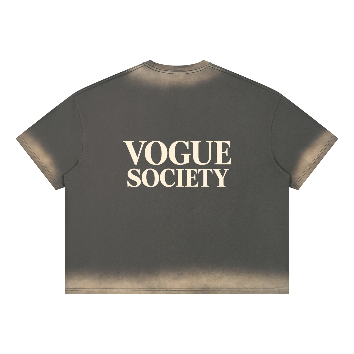 Unisex Boxy Sunfade Vintage Wash T-Shirt