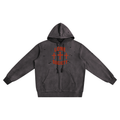 Distressed Vintage Wash Hoodie