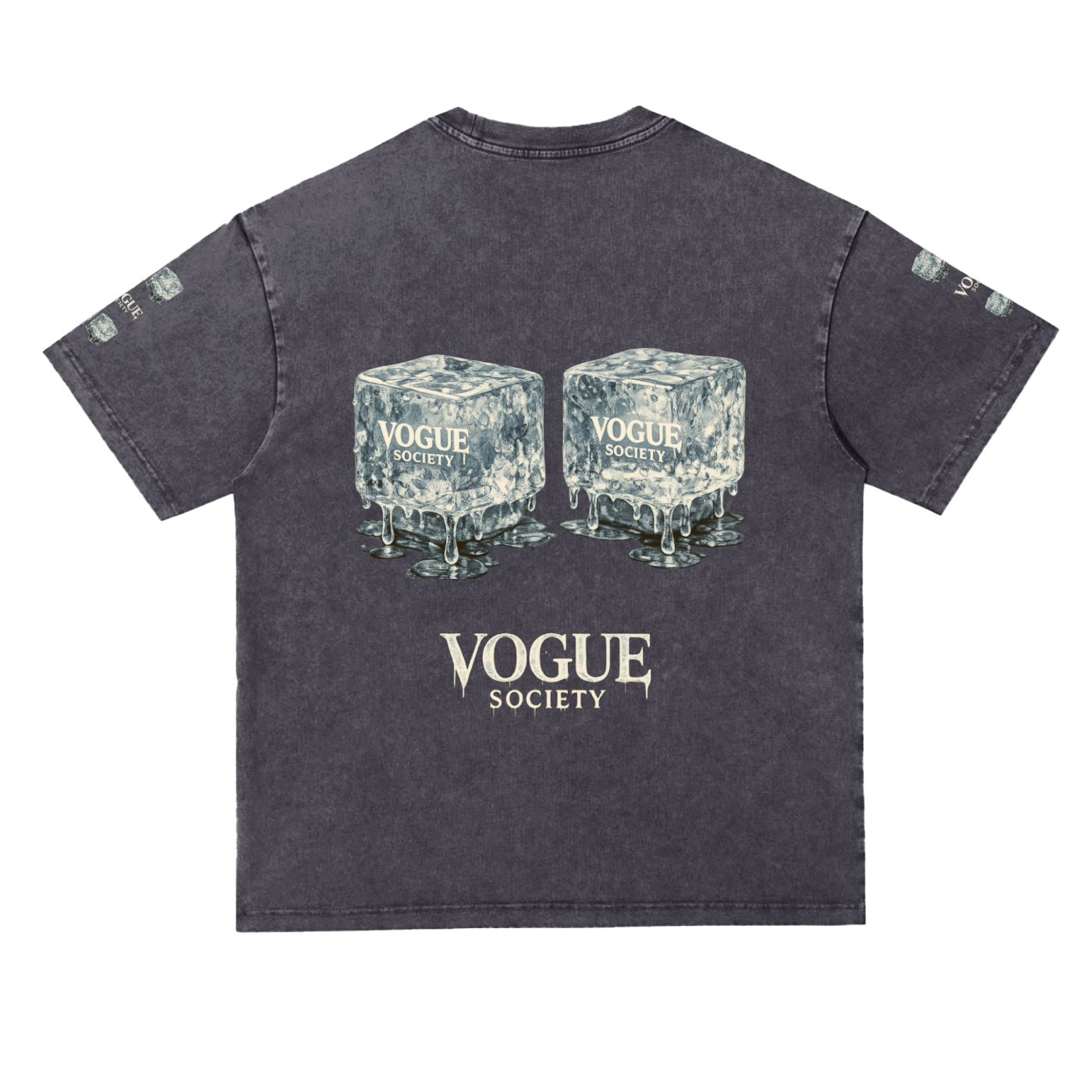 Snow Washed Heavyweight Oversize T-Shirt