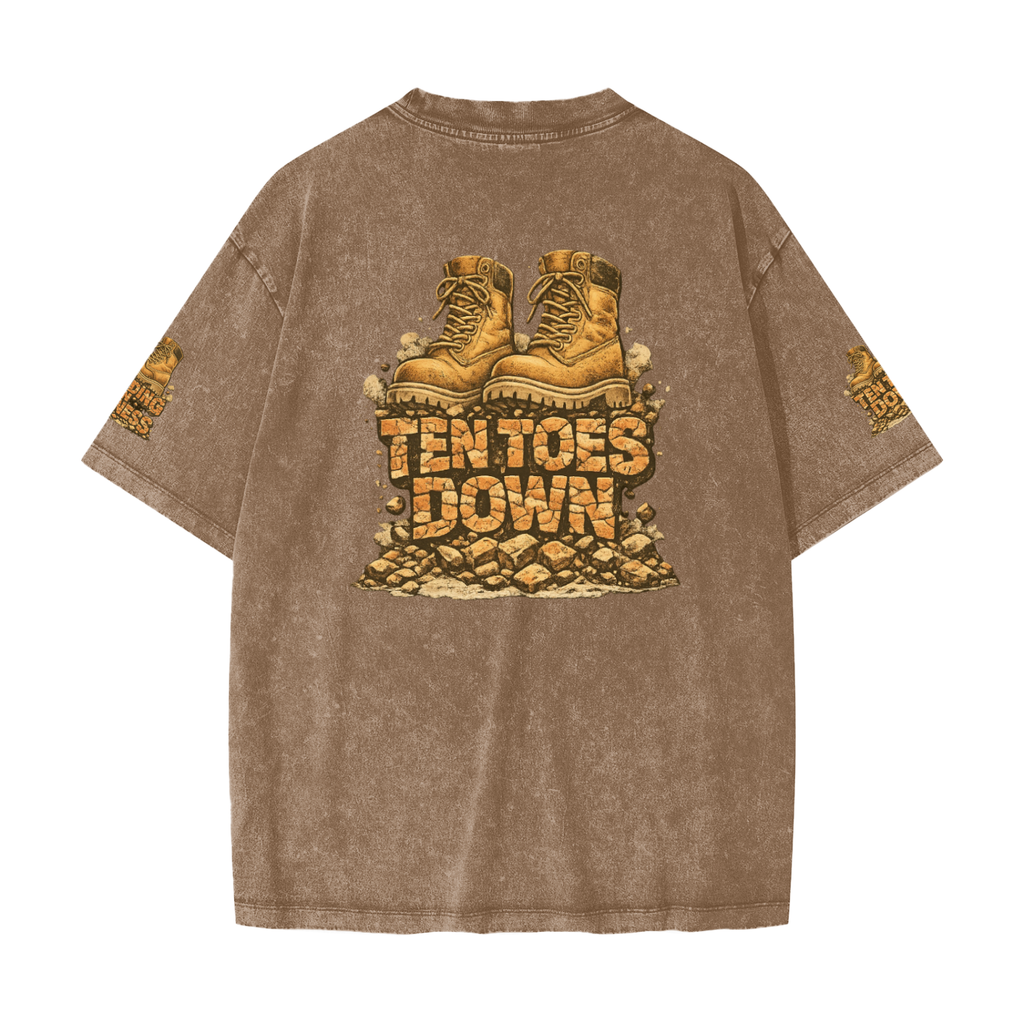 Heavyweight Snow Washed T-Shirt