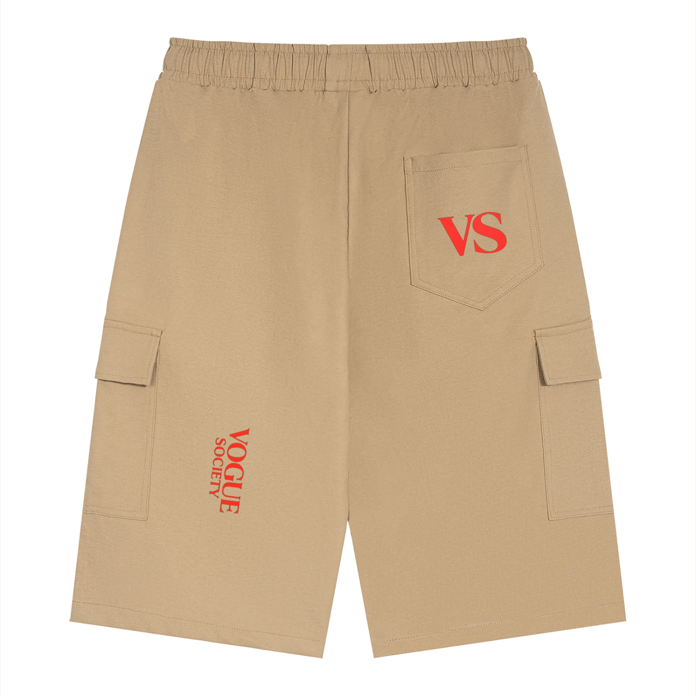 Unisex Drawstring Cargo Shorts