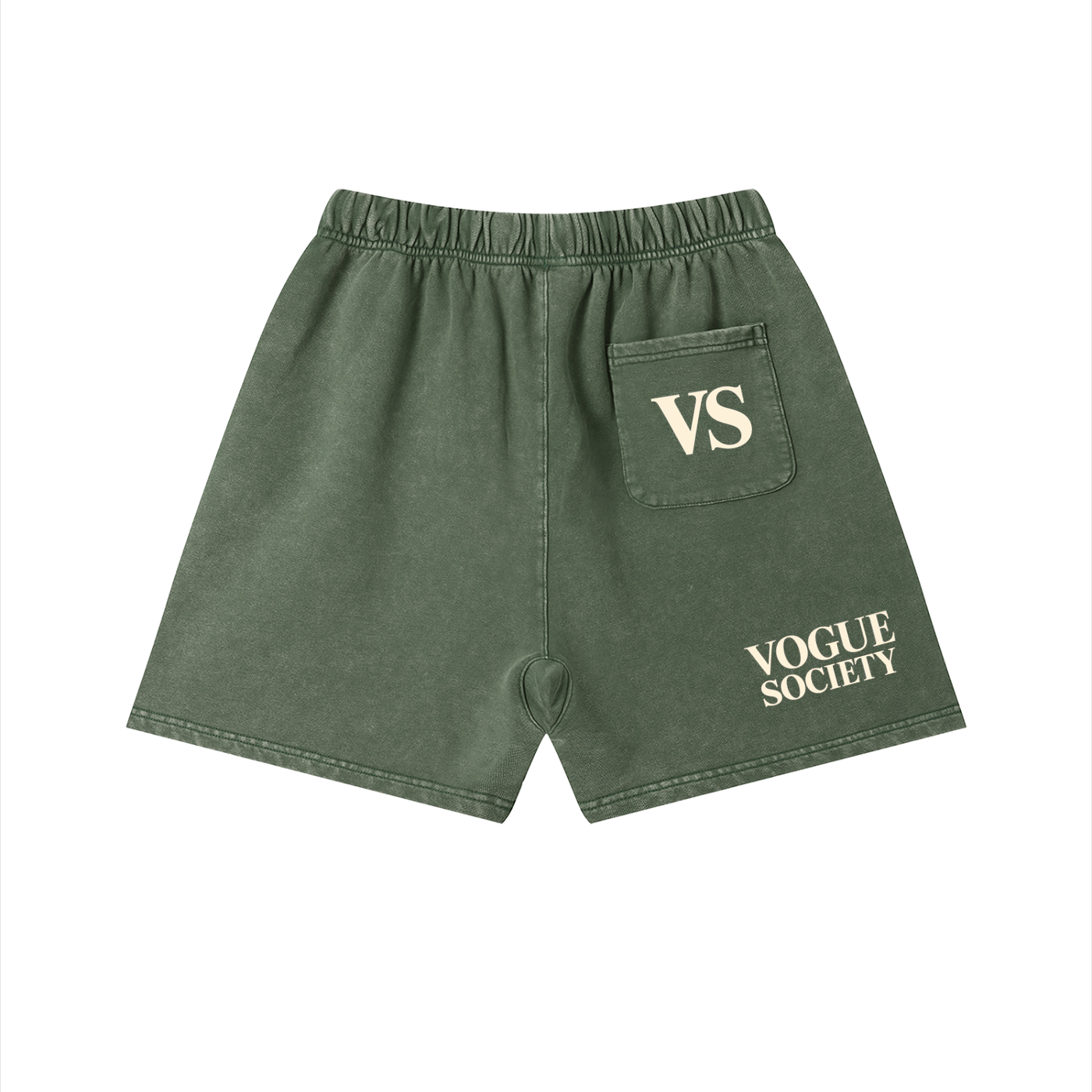 Unisex Vintage Wash Cotton Shorts