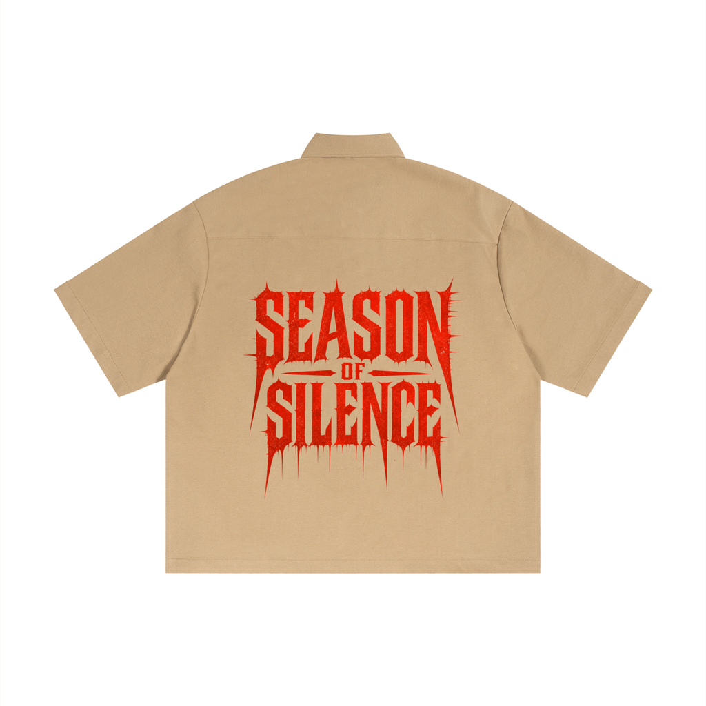 Unisex Boxy Heavyweight Short Sleeve Shirt
