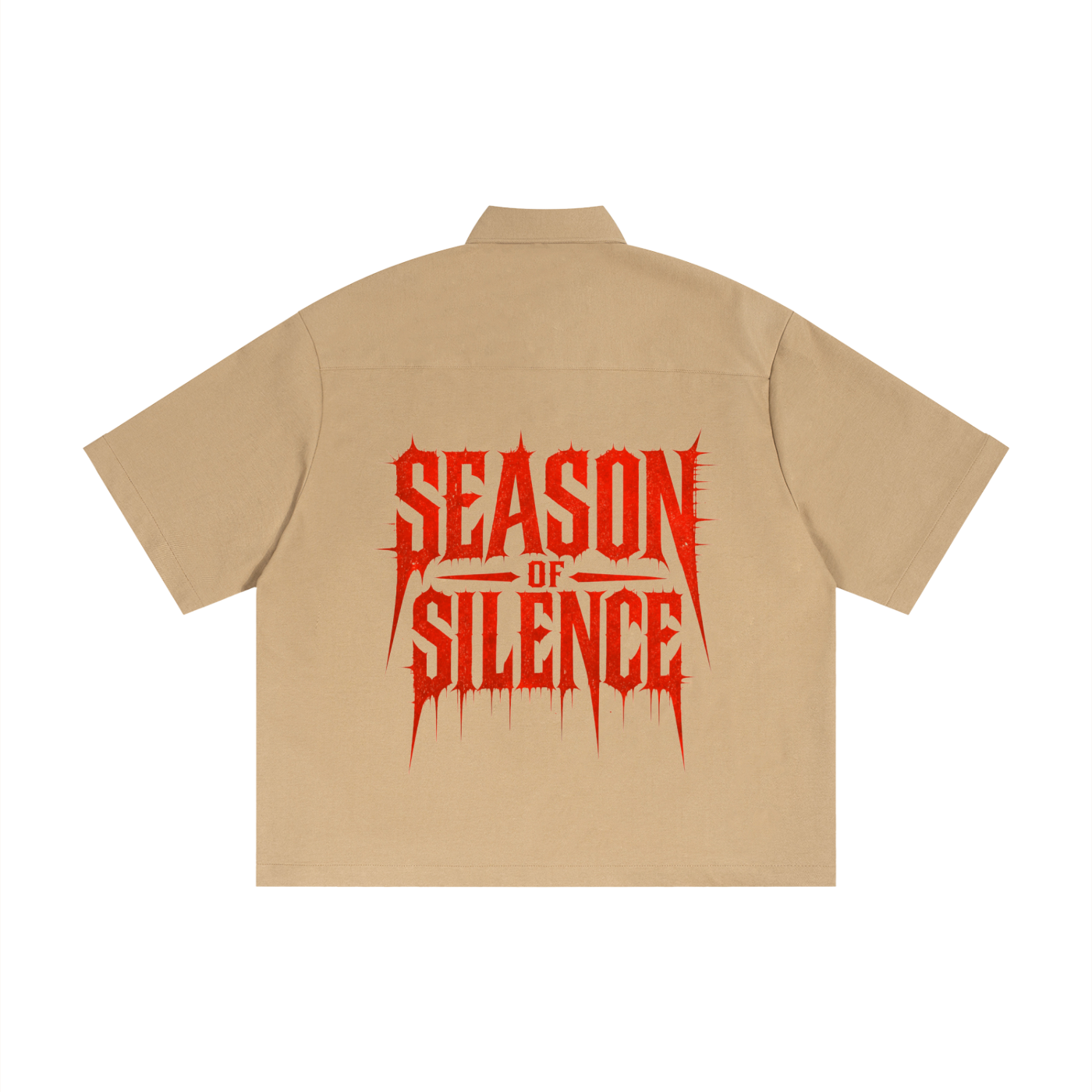 Unisex Boxy Heavyweight Short Sleeve Shirt