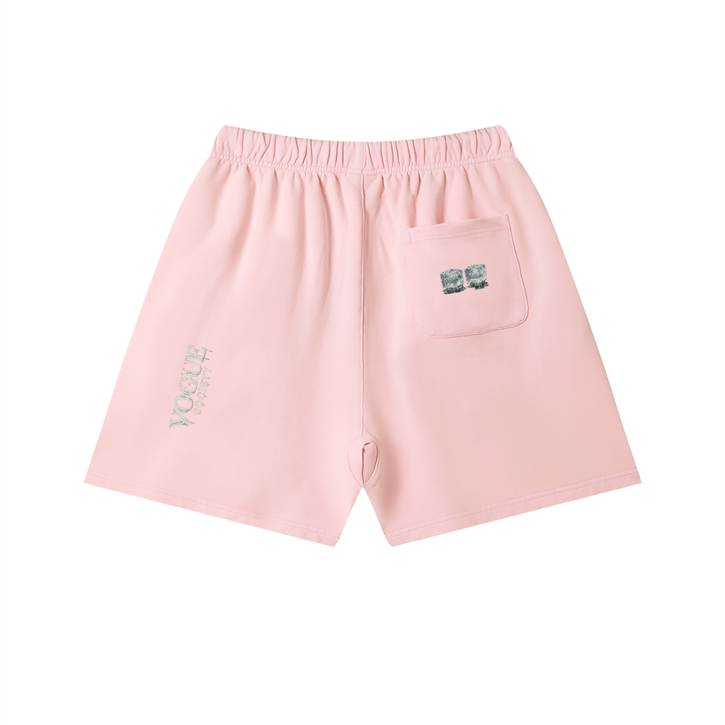 Unisex Vintage Wash Cotton Shorts