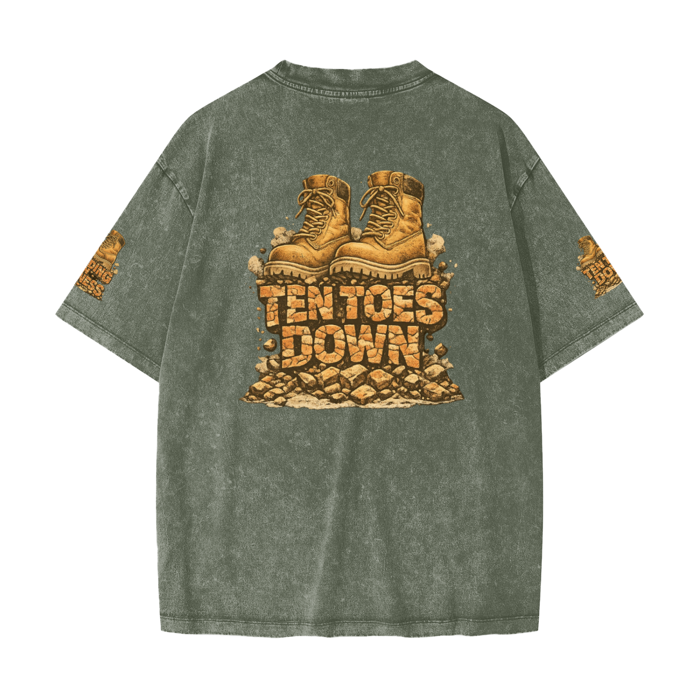 Heavyweight Snow Washed T-Shirt