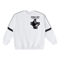 Oversized Crewneck Taped Sweatshirt
