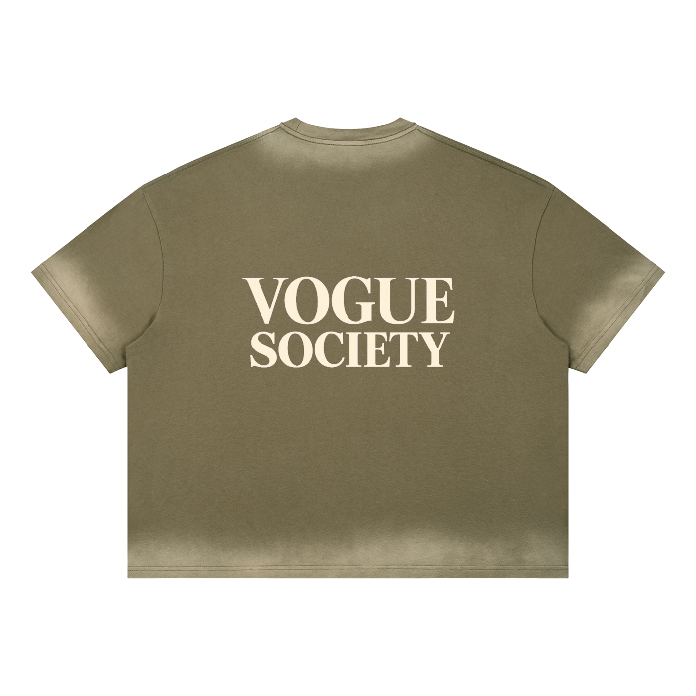 Unisex Boxy Sunfade Vintage Wash T-Shirt