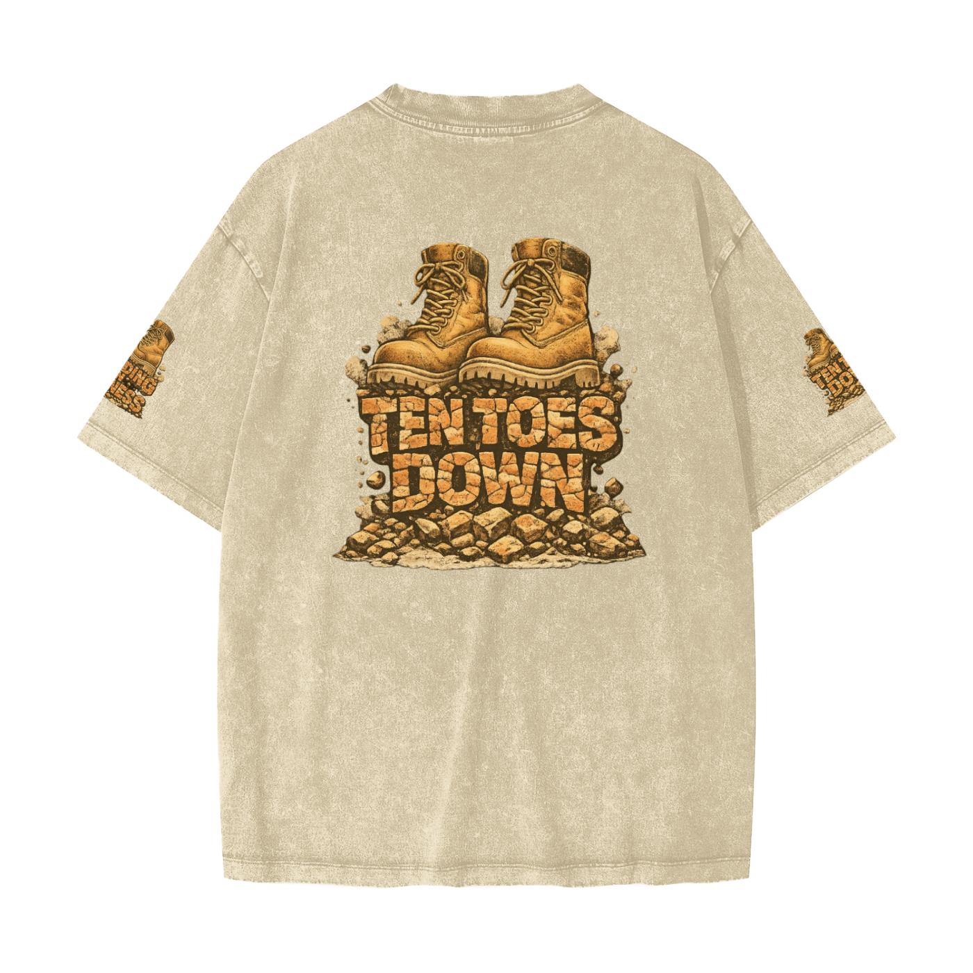 Heavyweight Snow Washed T-Shirt