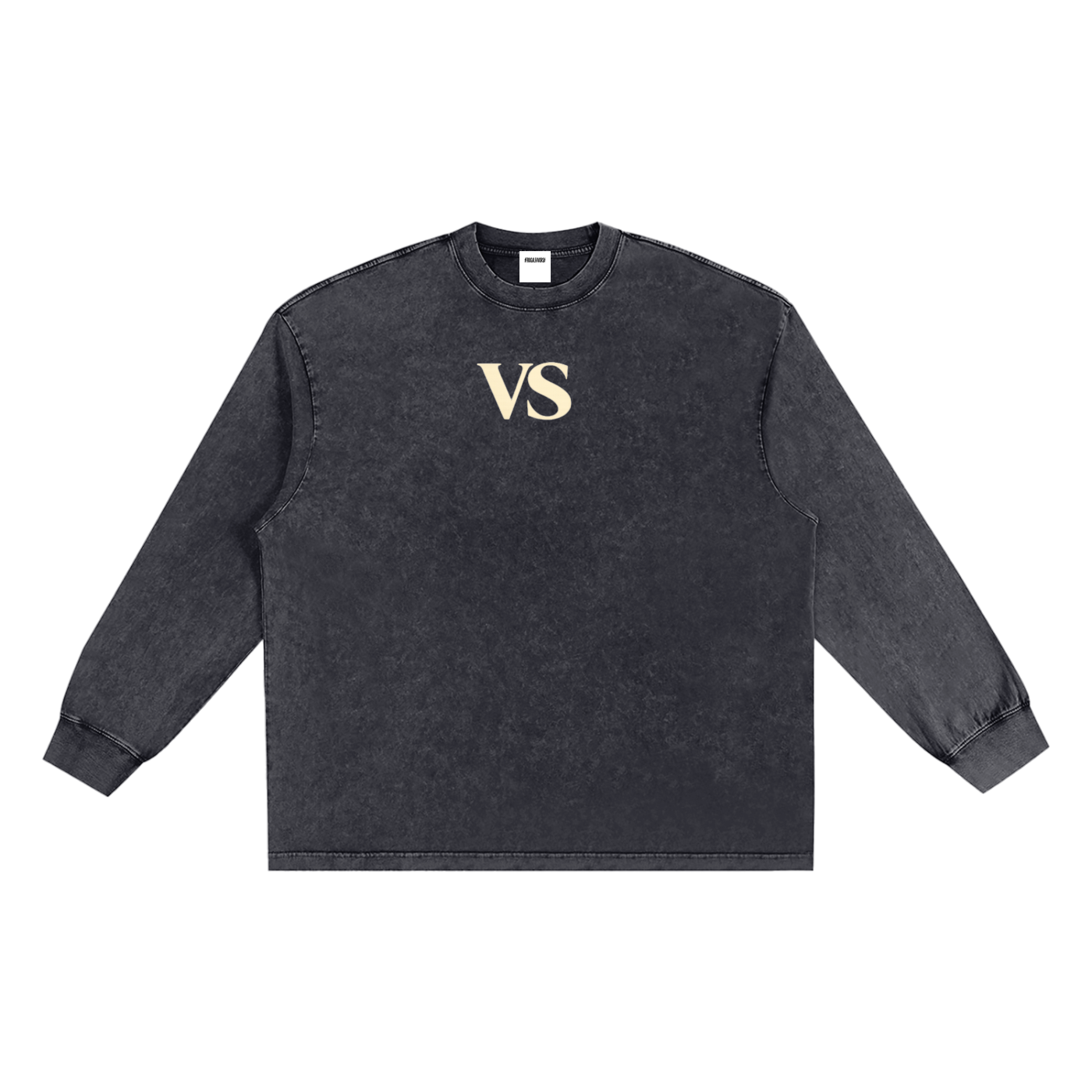 Snow Washed Frayed Edge T-Shirt