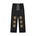 Contrast-Stitched Fleece Sweatpants