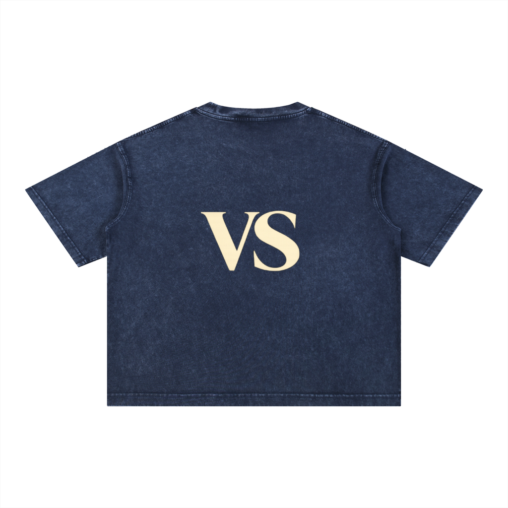 Mineral Wash Boxy Cotton T-Shirt