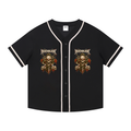 Contrast Piped Button-Up Jersey