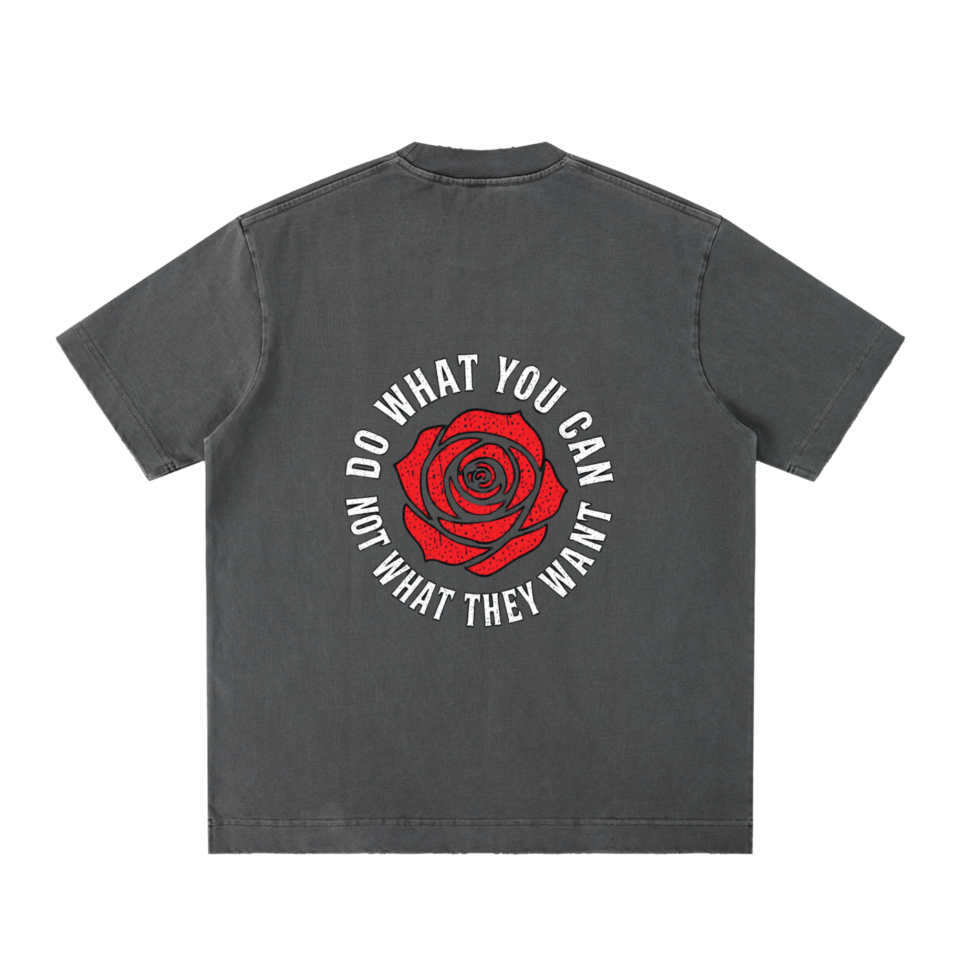 Heavyweight Vintage Washed Frayed T-Shirt
