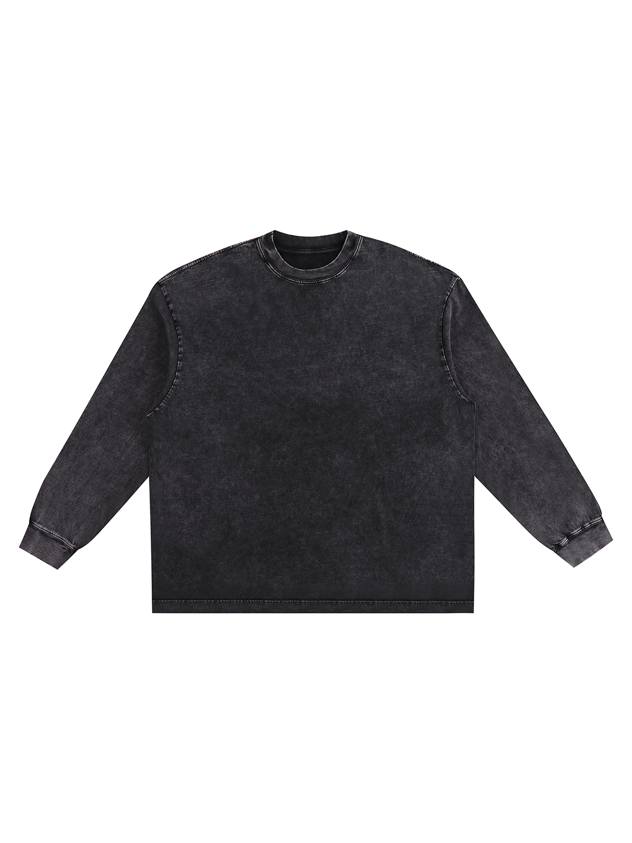 Snow Washed Frayed Edge T-Shirt