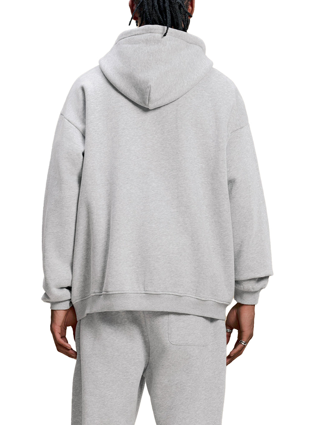 Sun Fade Contrast Tape Fleece Hoodie