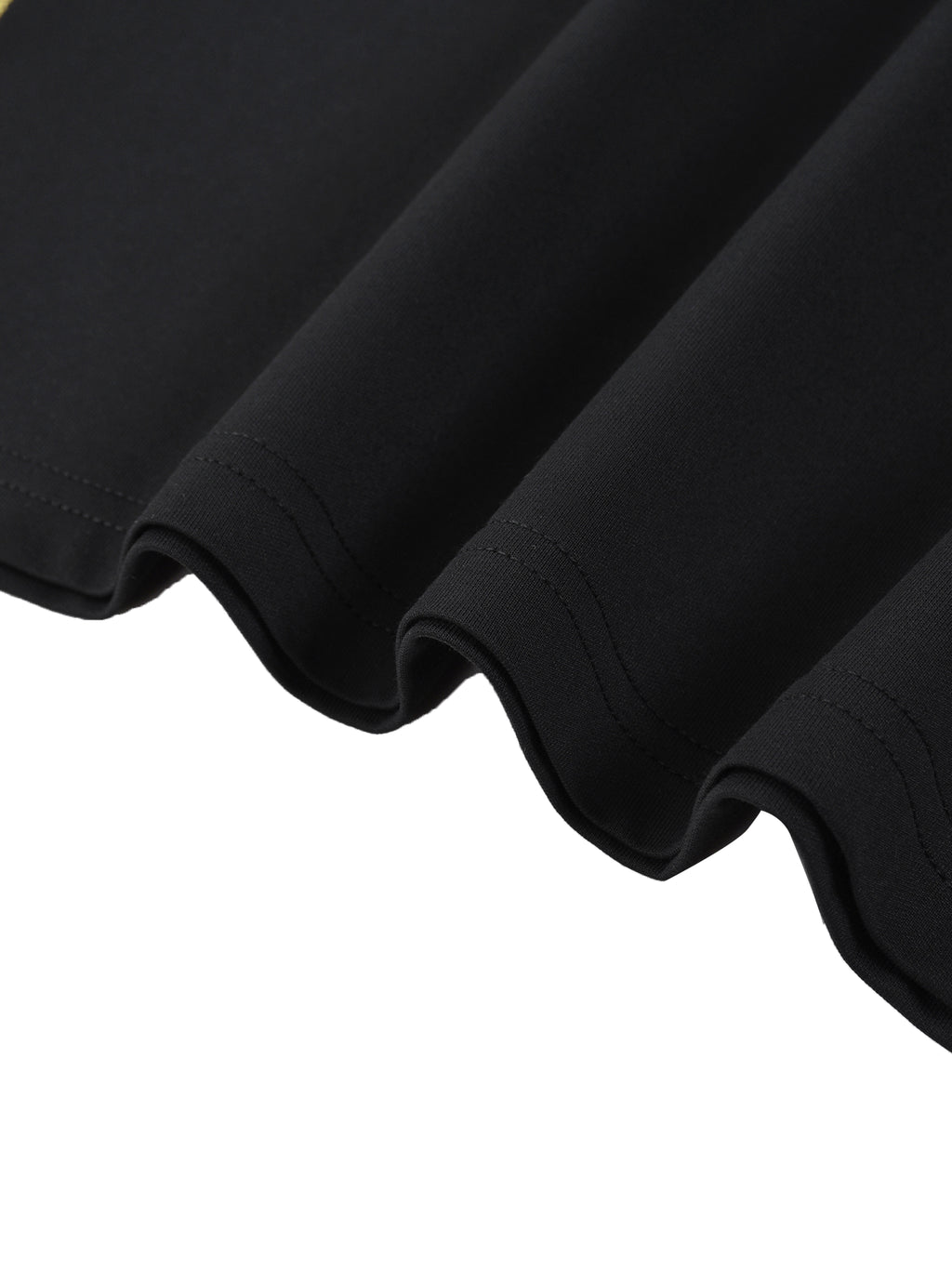 Unisex Contrast Stitch  Regular Fit T-Shirt