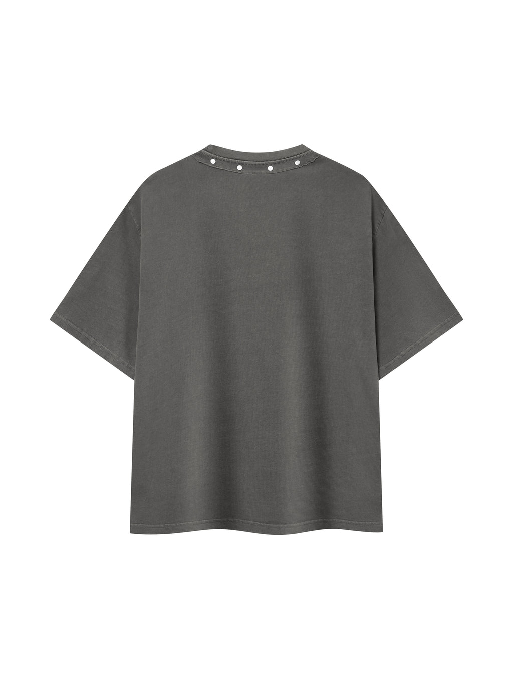 Unisex Washed Boxy Studded T-Shirt