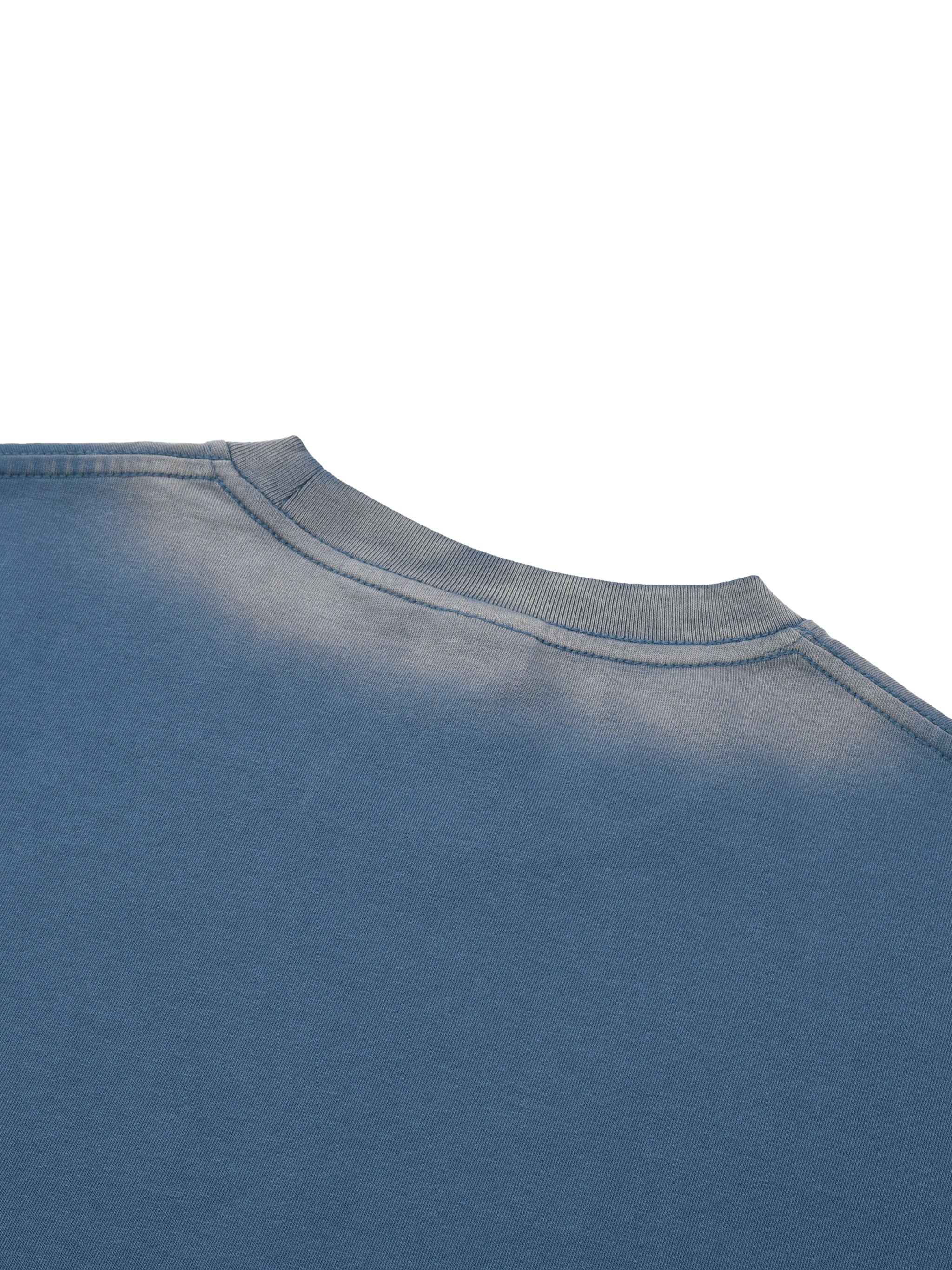 Unisex Boxy Sunfade Vintage Wash T-Shirt