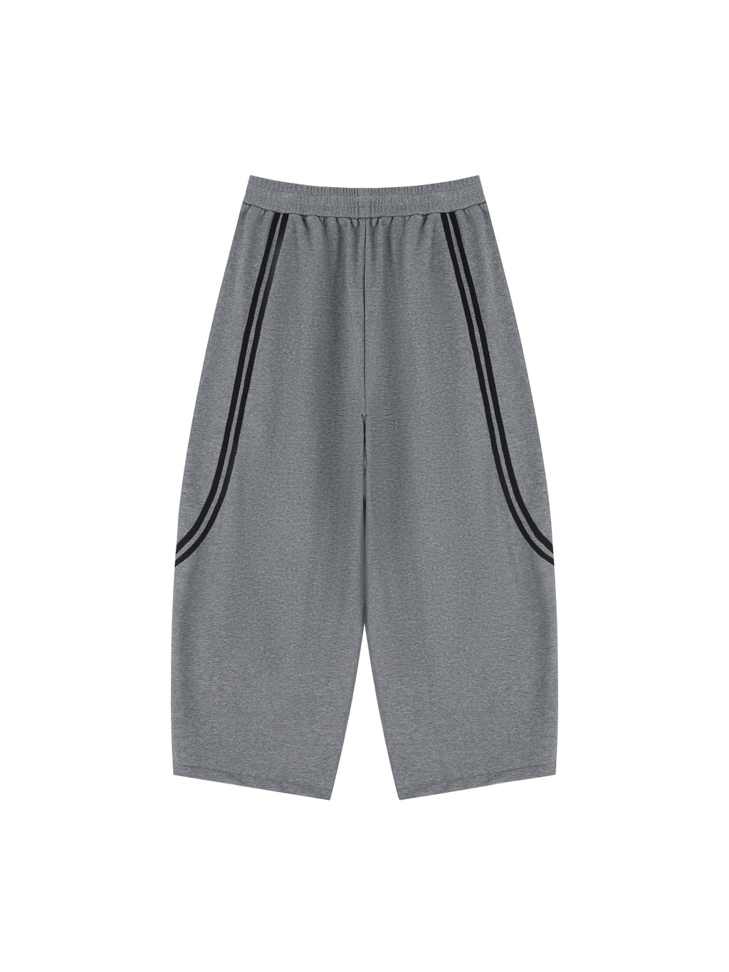 Unisex Wide Leg Piping Sweatpants