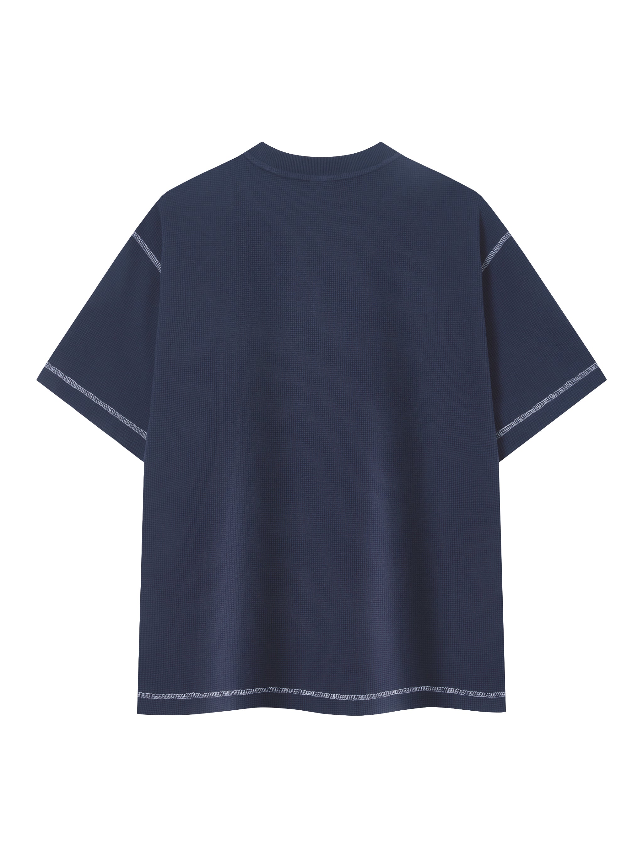 Unisex Sunfade Waffle Boxy T-Shirt