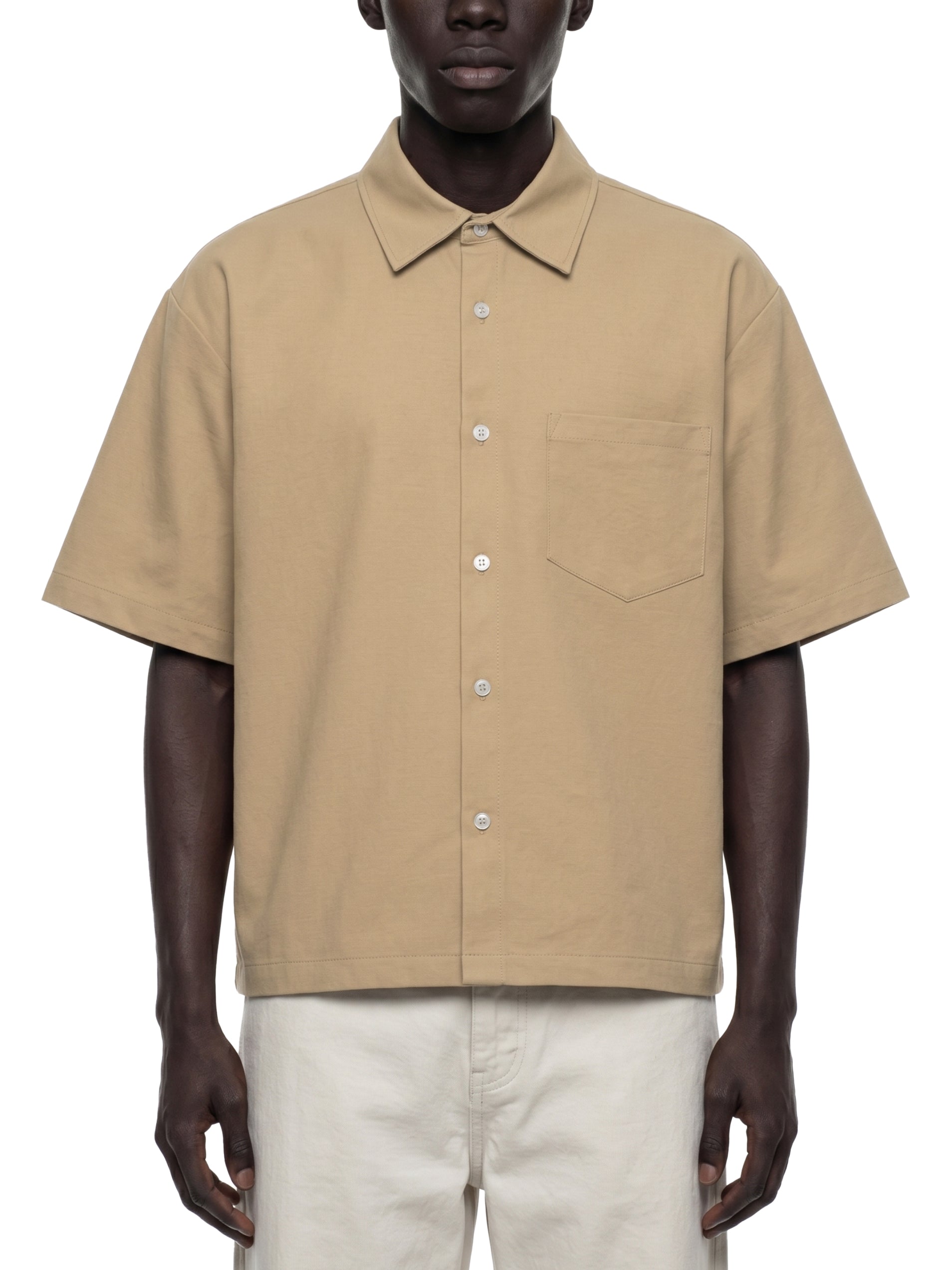 Unisex Boxy Heavyweight Short Sleeve Shirt