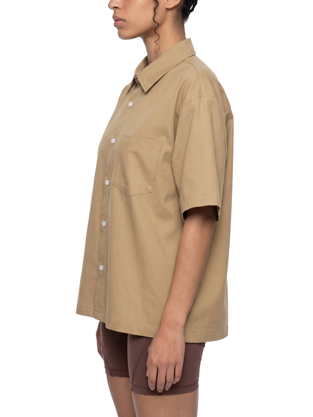 Unisex Boxy Heavyweight Short Sleeve Shirt