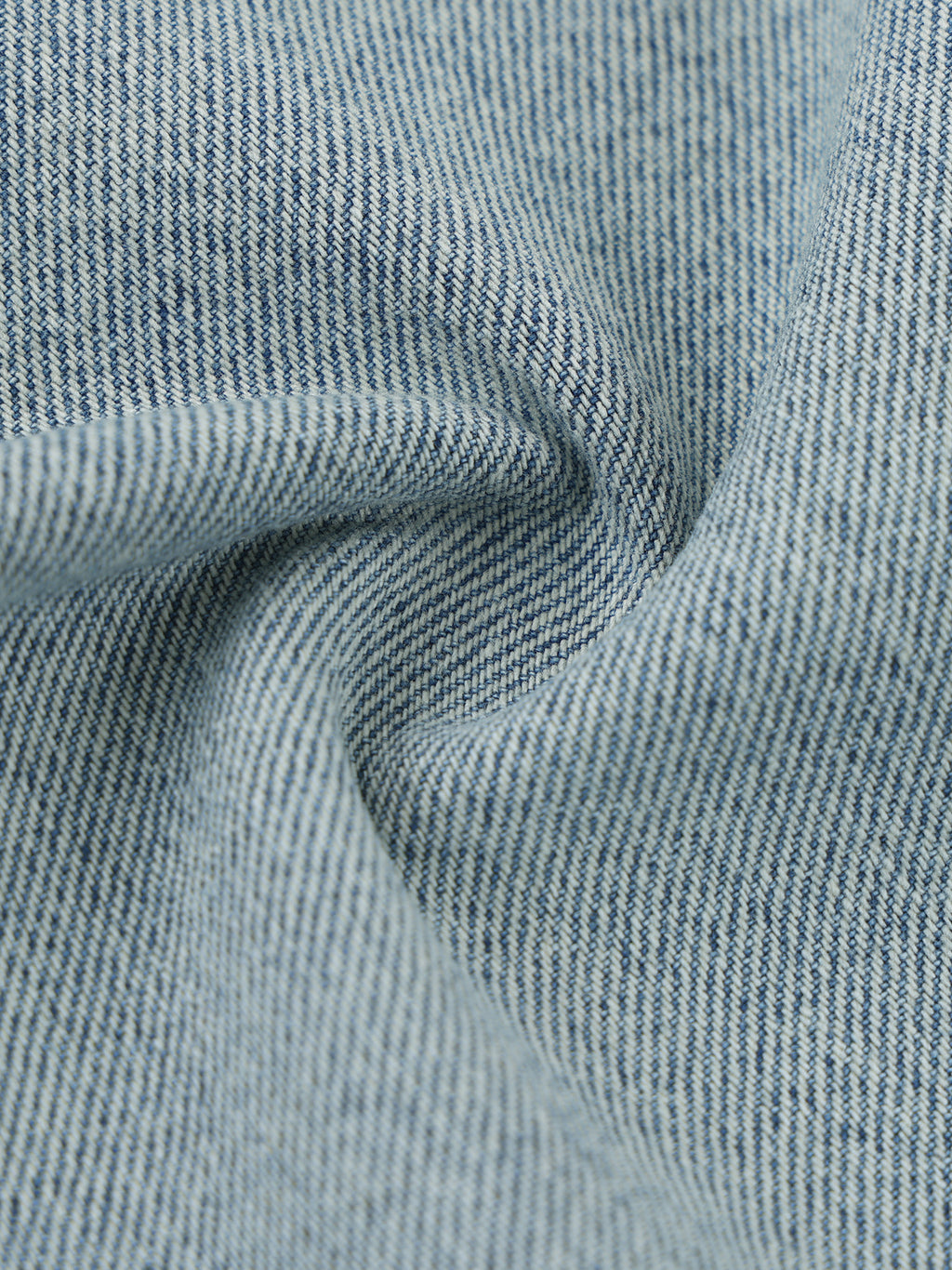 Unisex Vintage Wash Boxy Raw Hem Denim T-Shirt