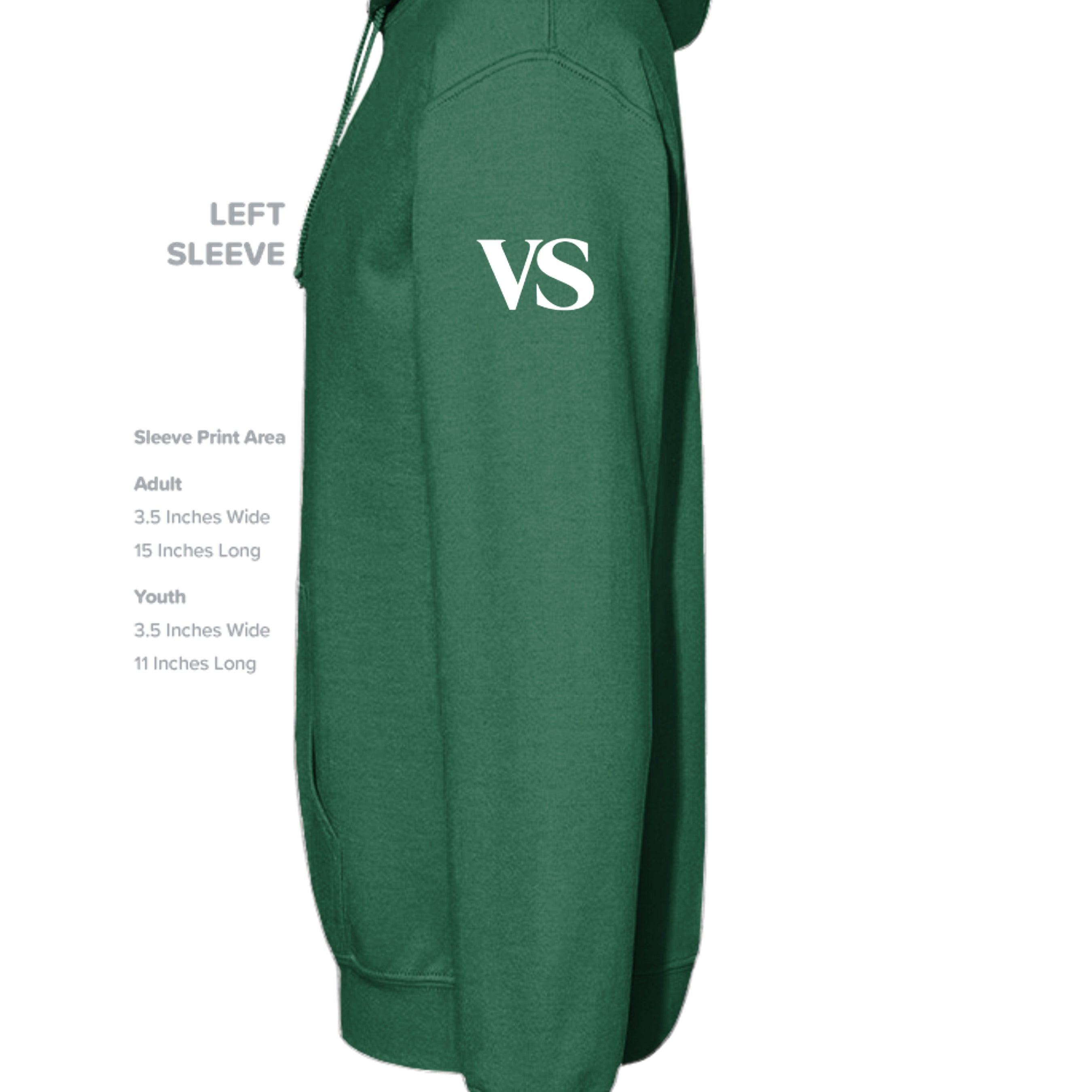 Fan Dark Green - G185 - SLEEVE_LEFT