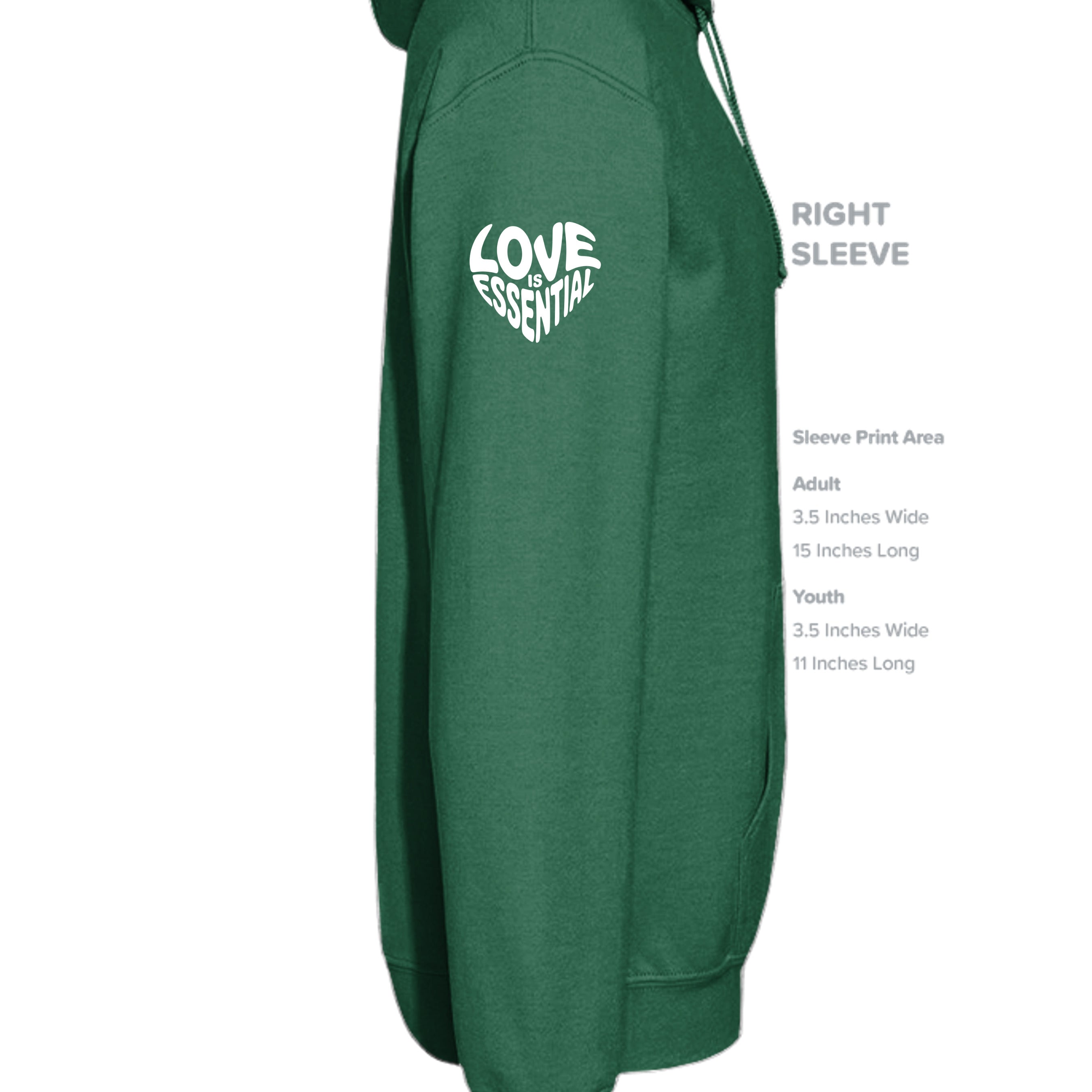 Fan Dark Green - G185 - SLEEVE_RIGHT